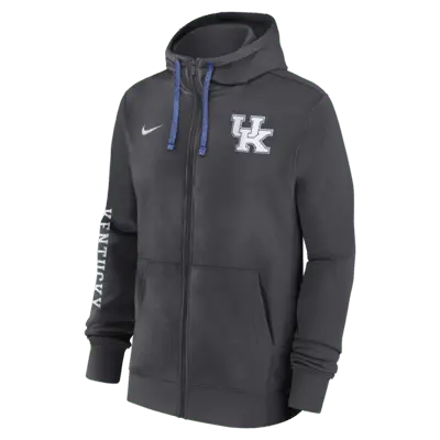 

Худи Nike Kentucky Wildcats Sideline Team Issue, цвет Anthracite