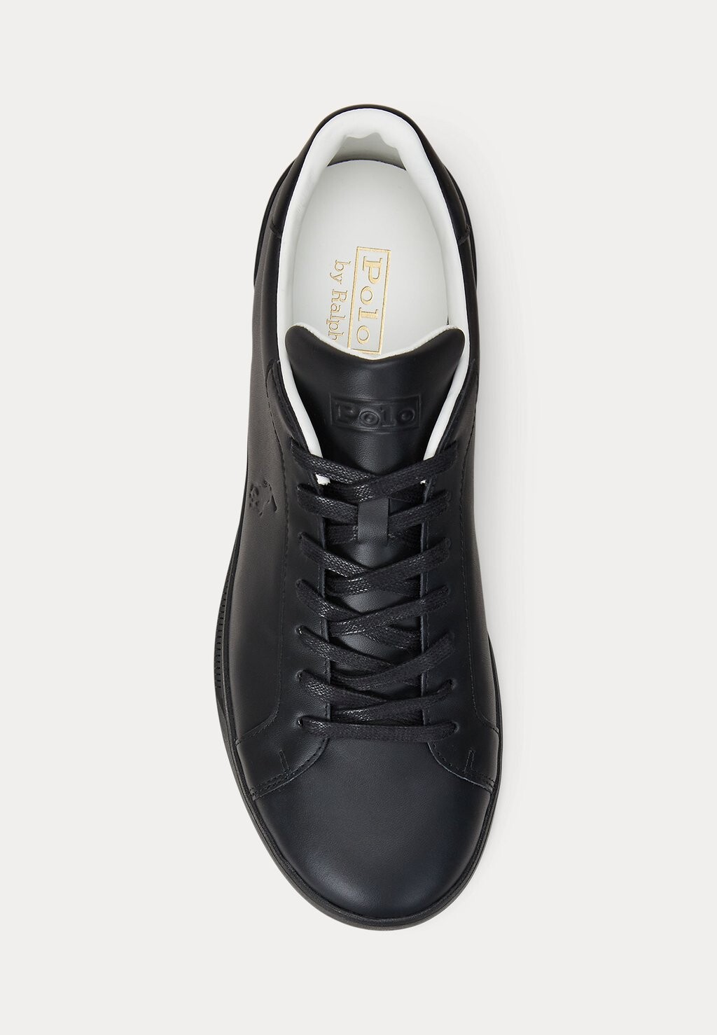 

Кроссовки HERITAGE COURT II LEATHER SNEAKER Ralph Lauren, черный