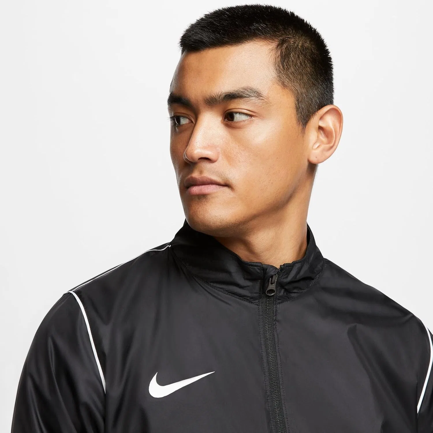 Куртка Nike, мужская, черная/белая — фото 3