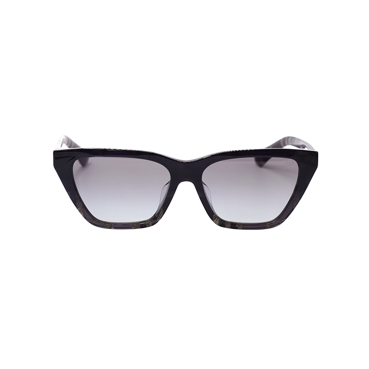 Burberry Женские солнцезащитные очки Cat Eye черные — фото 3
