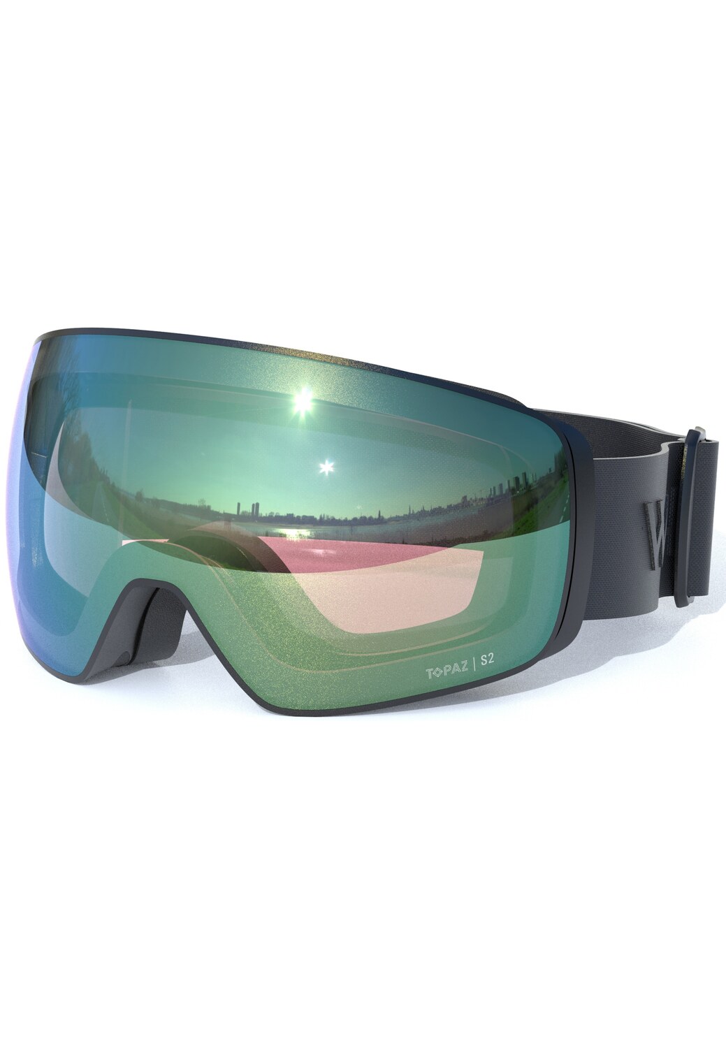 

Whistler Спортивные очки 'Morzine Topaz V' в черном цвете