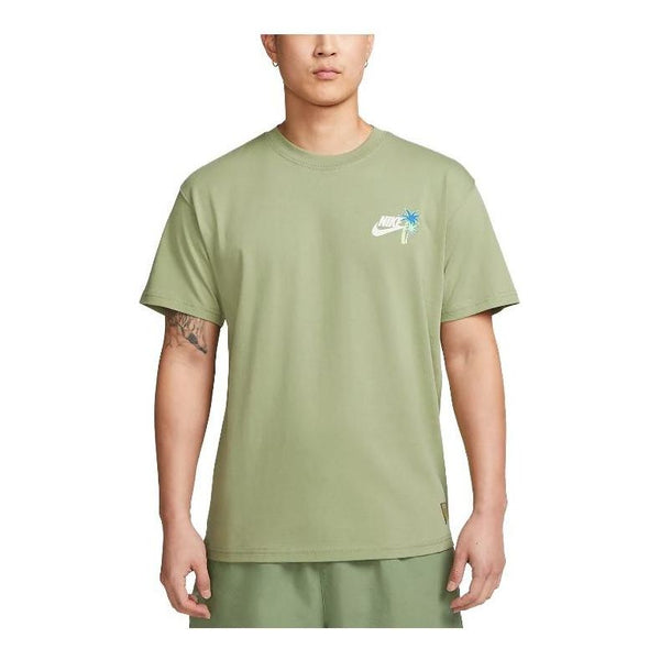 

Футболка sportswear graphic t-shirt (asia sizing) 'oil green' Nike, зеленый