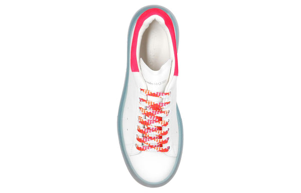 Кроссовки oversized sneakers 'blue pink white' Alexander Mcqueen, синий — фото 3