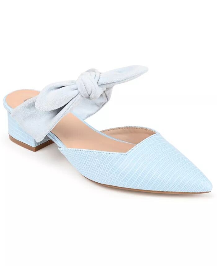 Женские слипоны Melora с бантом Journee Collection, синий