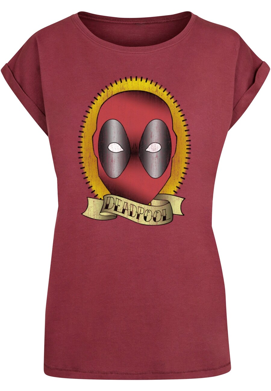

Футболка ABSOLUTE CULT Shirt Deadpool - Tattoo, цвет cherry red/cranberry
