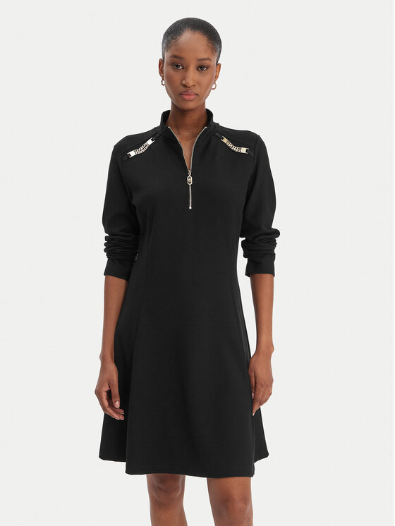 

Повседневное платье regular fit TA6019 JS182 Liu Jo Sport, черный