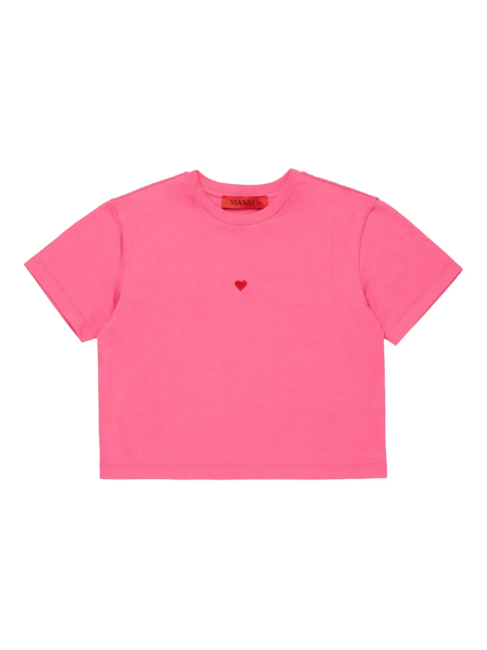 

Базовая футболка MAX&Co. Kids, розовый