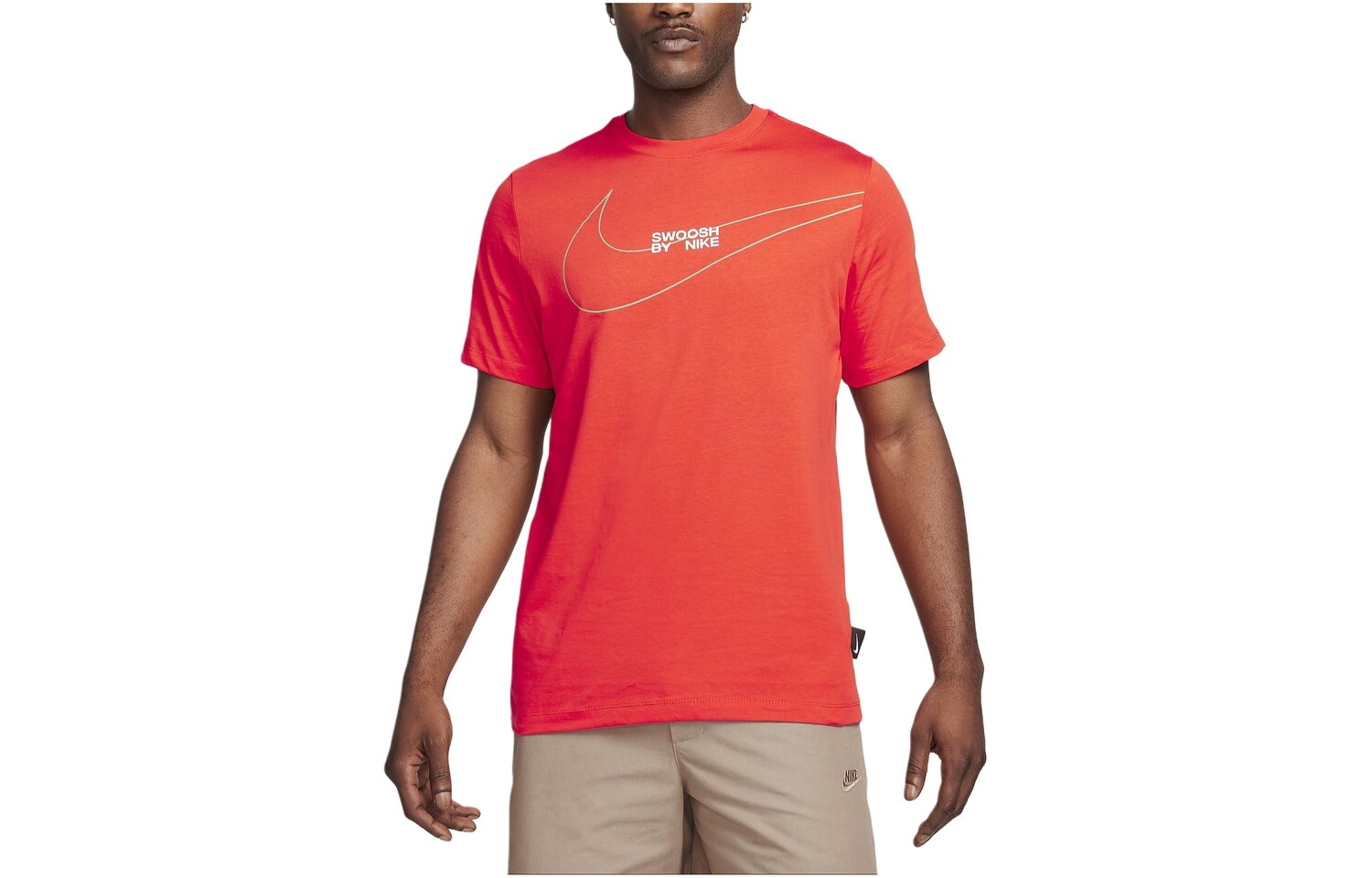 

Футболка мужская оранжевая Nike, оранжевый