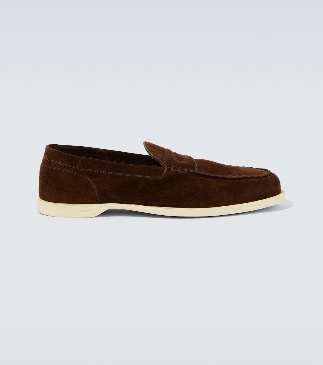 

Лоферы Pace из замши John Lobb, темно-коричневый