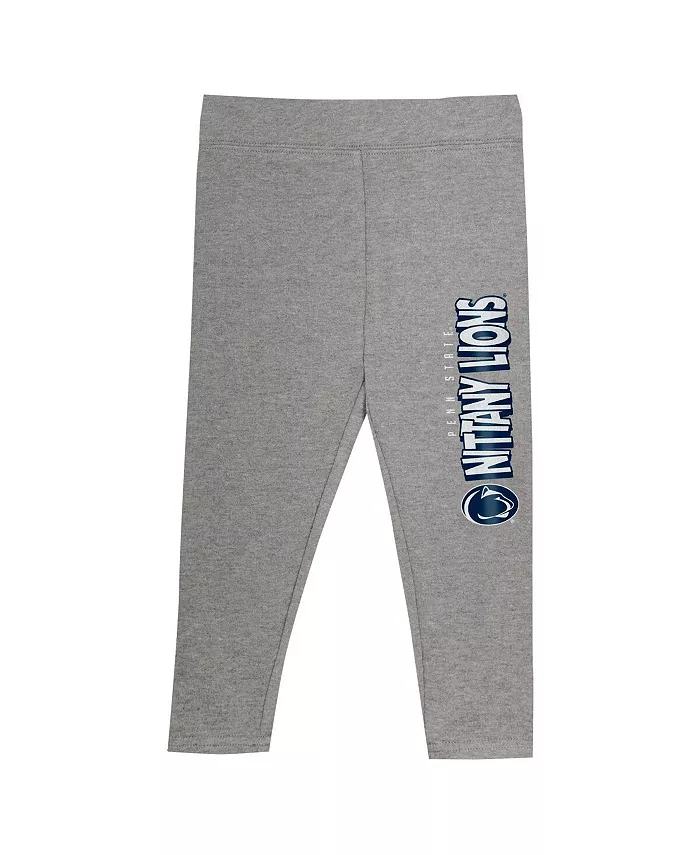 Комплект из двух предметов: свитер с капюшоном и леггинсы Penn State Nittany Lions Clubhouse для девочек Outerstuff — фото 3