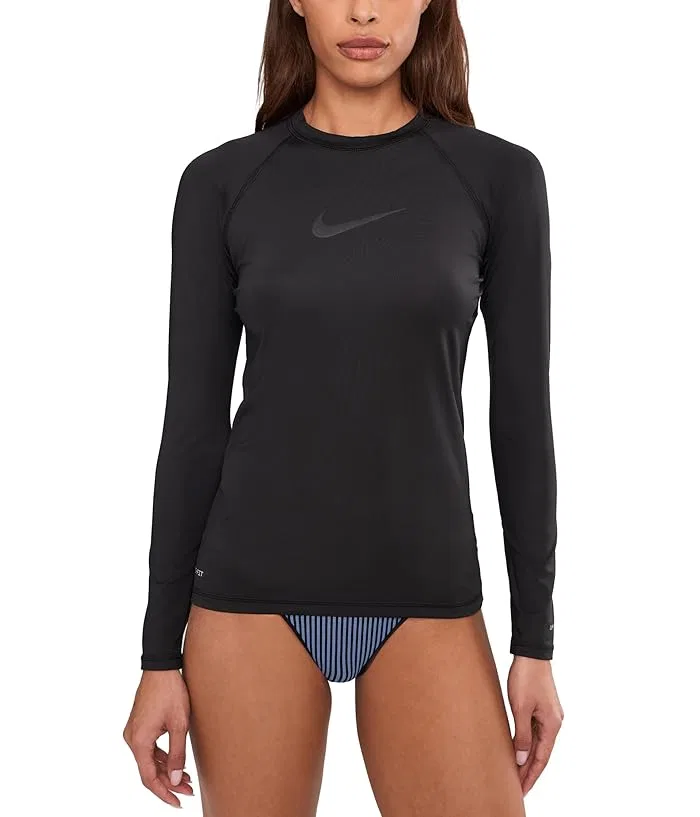 Рашгард Nike Dri-FIT UV Long Sleeve Hydroguard, Black