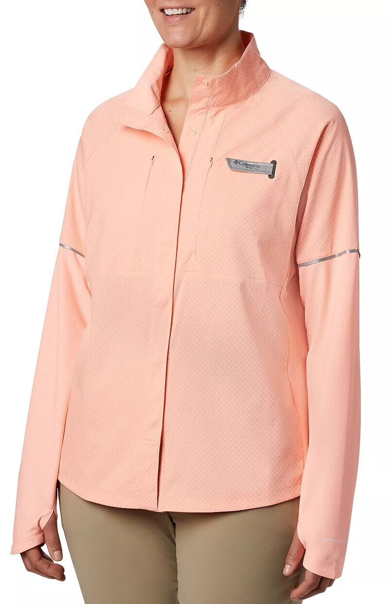 

Женская гибридная рубашка с длинными рукавами Columbia PFG Ultimate Catch Zero