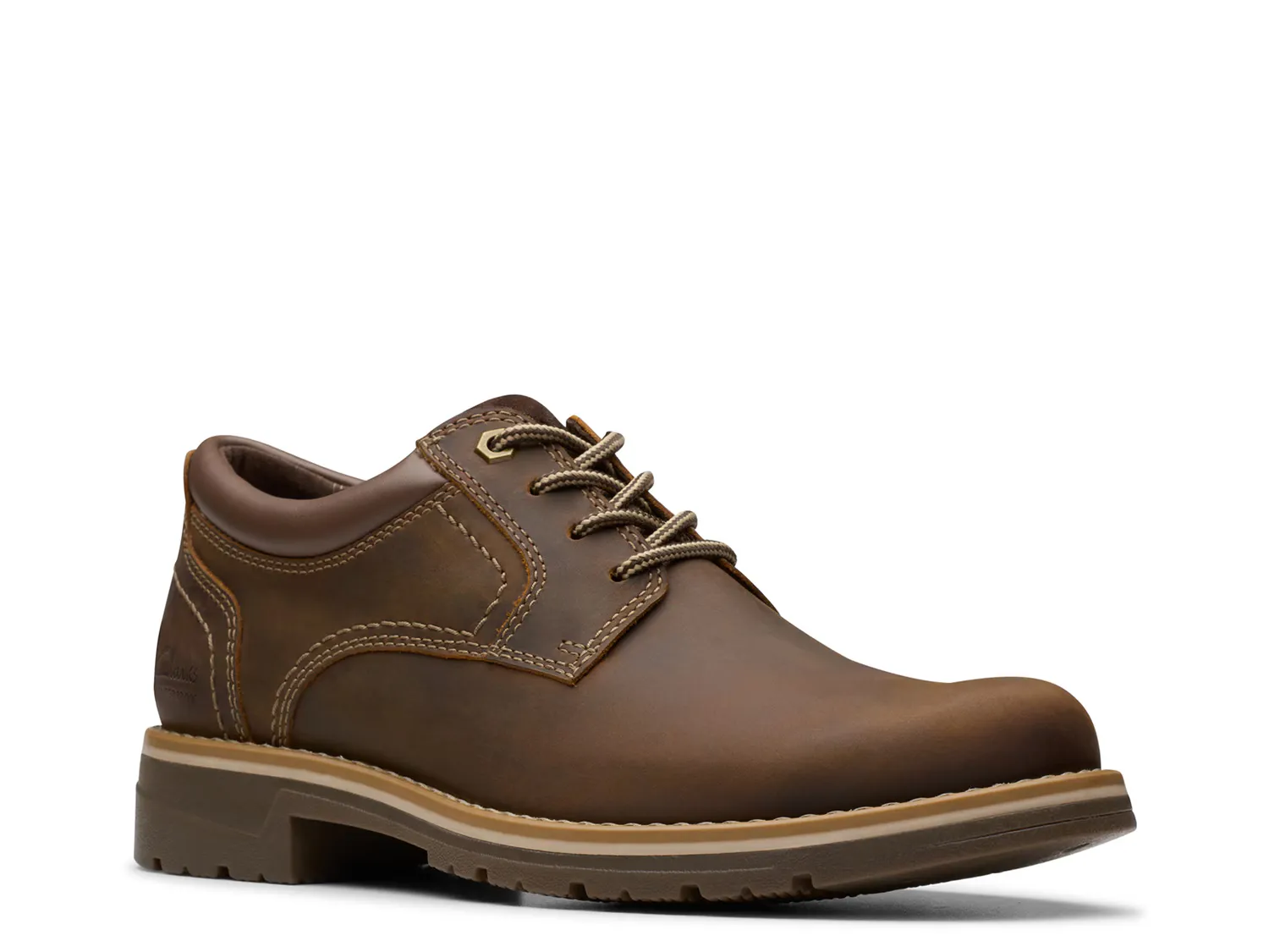 

Оксфорды Morris Low Oxford Clarks, коричневый