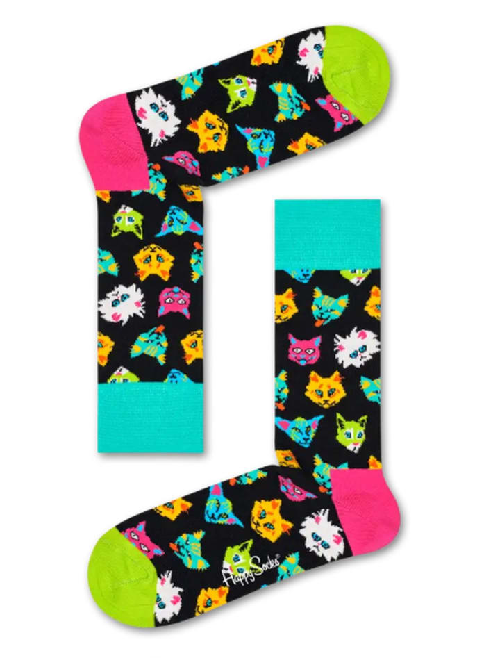 

Носки Happy Socks, цвет funny cat sock