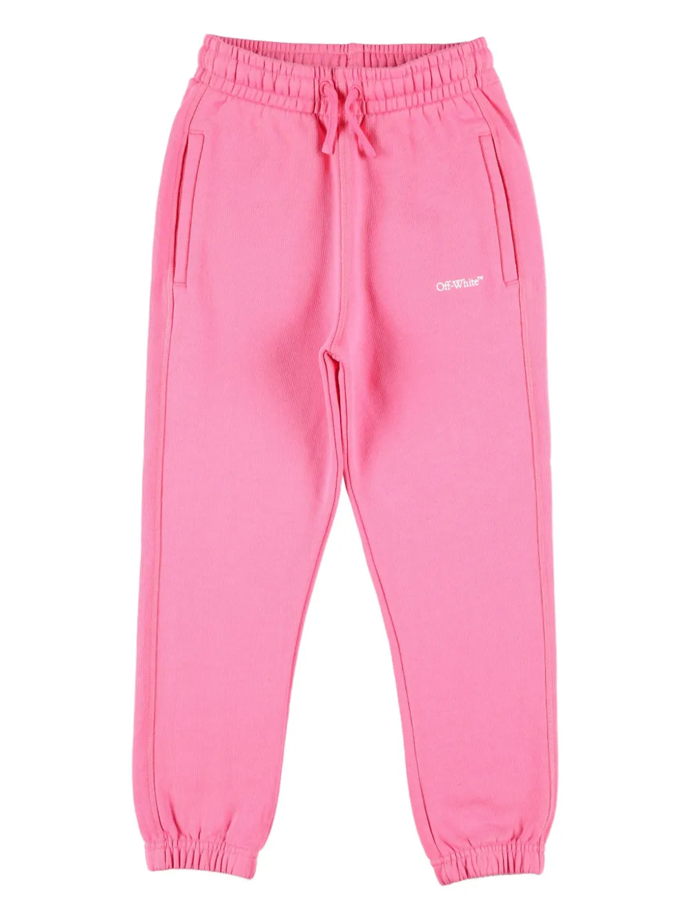 

Спортивные брюки с вышитым логотипом OFF-WHITE KIDS, розовый