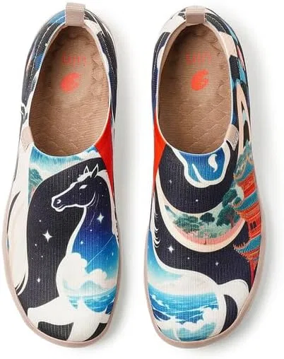 Туфли мокасины UIN Loafers, Memories of the Horse 1