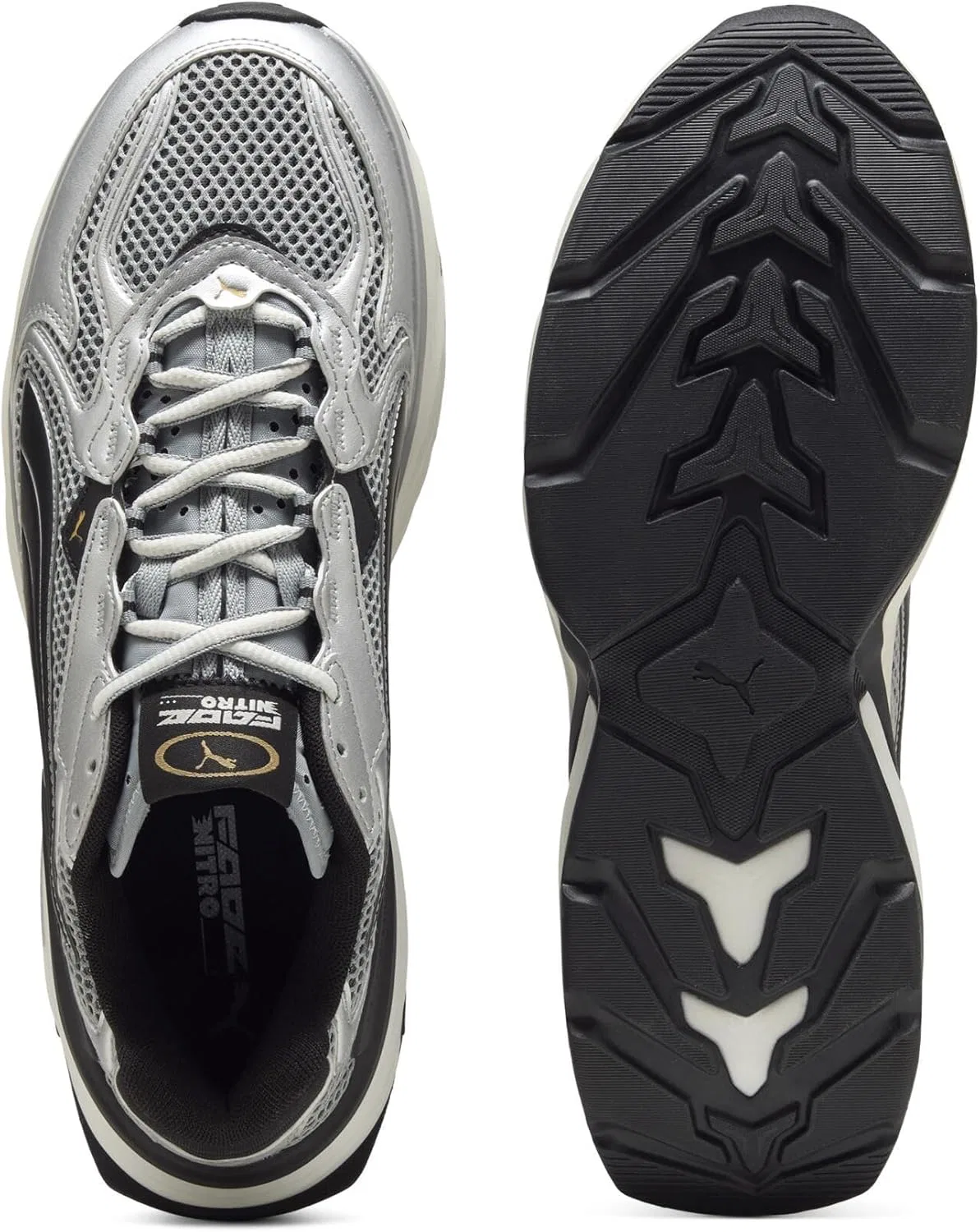 Мужские кроссовки Puma Fade Nitro LS 406203, Silver — фото 3