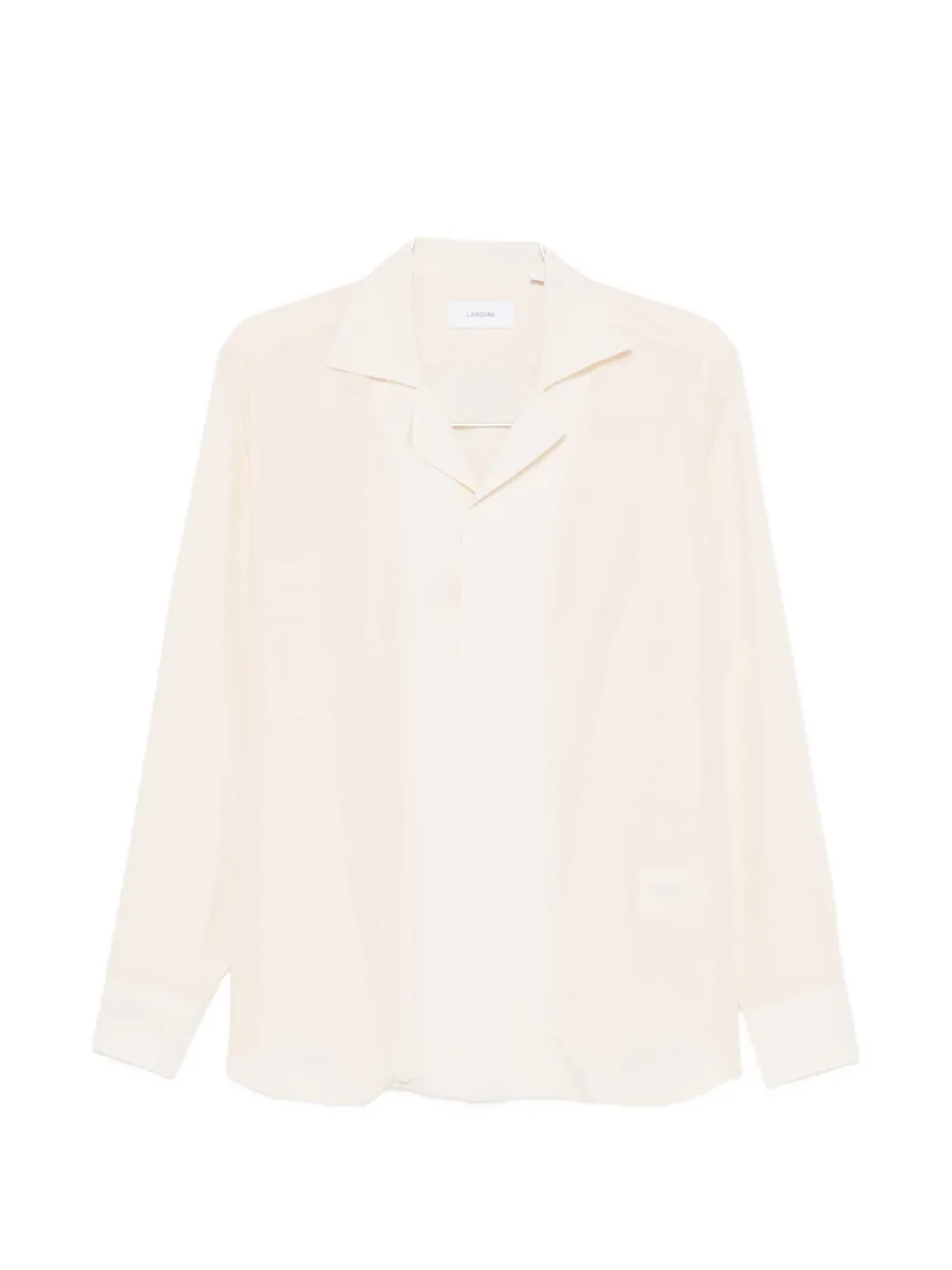 

Рубашка с воротником с лацканами Lardini, бежевый