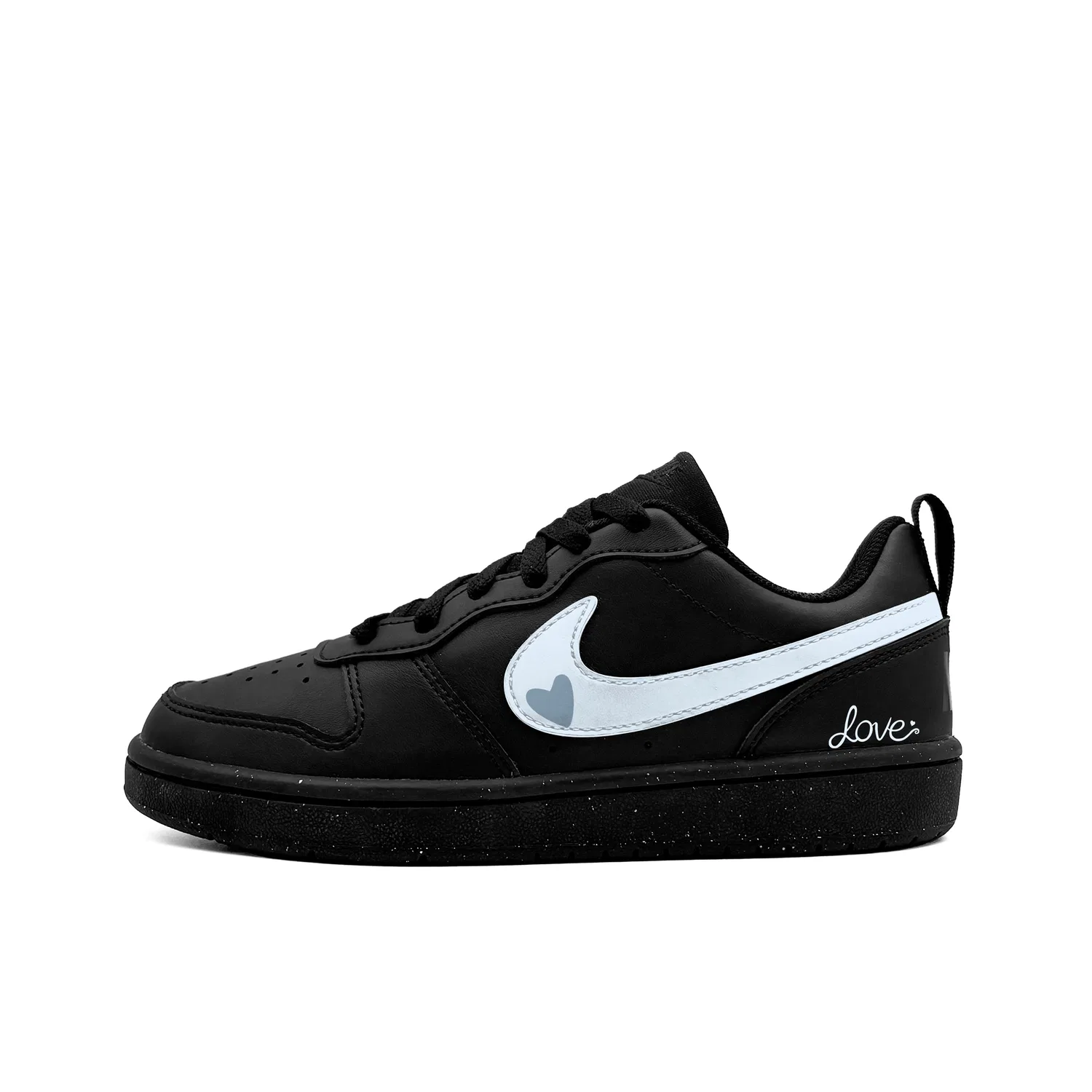 Детские кроссовки для скейтбординга Nike Court Borough Black