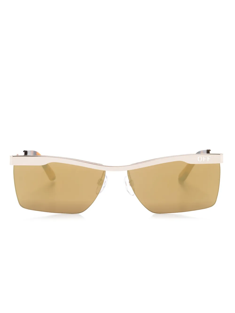 

Солнцезащитные очки Rimini в прямоугольной оправе Off-White Eyewear, золотой