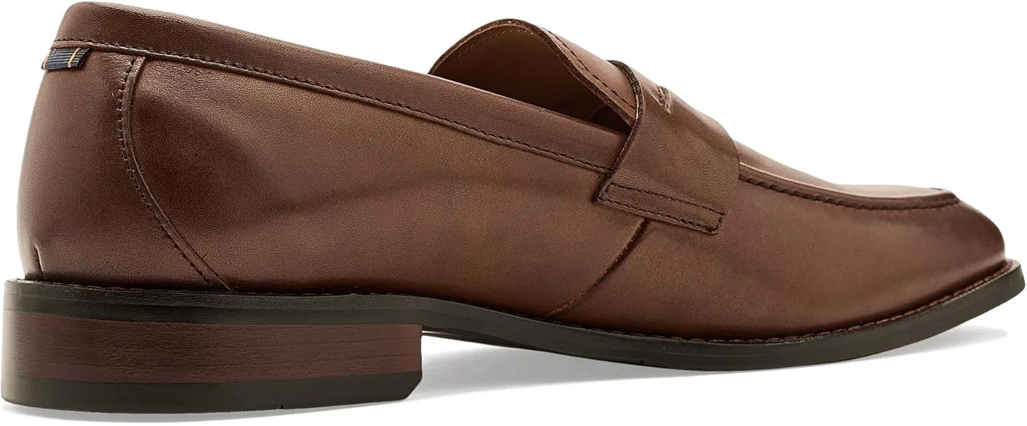Лоферы Brooks Brothers, Cognac Leather Smooth — фото 4