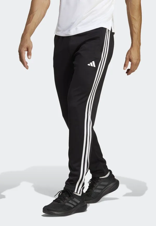 Необходимые вещи для поезда: спортивные штаны с тремя полосками. Adidas Performance, Black/White