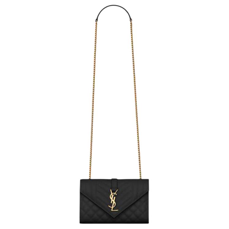 

Маленькая черная сумка-конверт SAINT LAURENT, Set (Bag+Dust Bag)