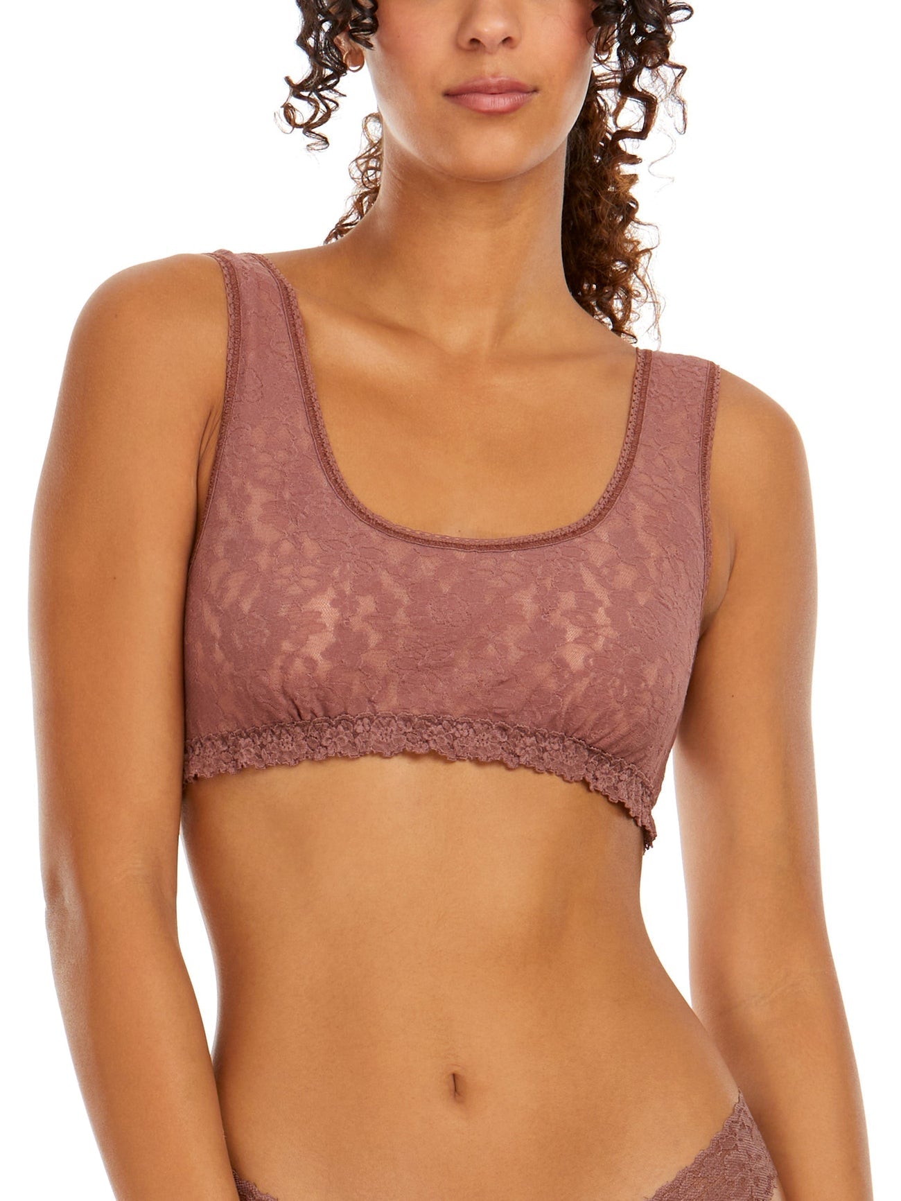 

Бюстгальтер-бюстгальтер DAILY LACE SCOOPNECK HANKY PANKY, цвет aspb