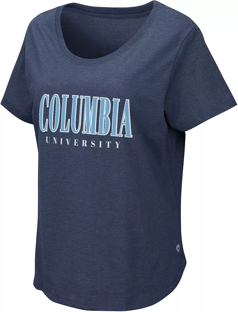 

Женская темно-синяя футболка Colosseum Columbia Bluejays