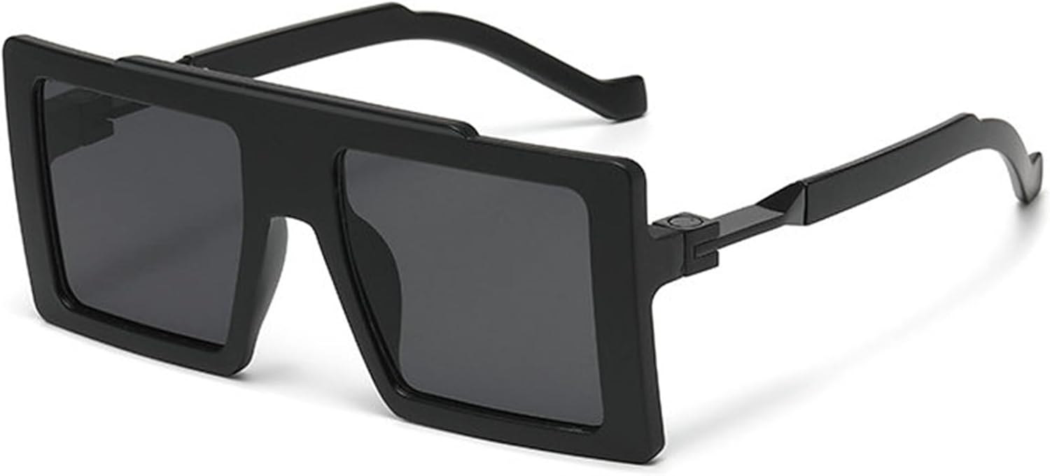 

Солнцезащитные очки Helena Square Oversized для женщин и мужчин, большие, с плоской верхней частью, модные, с большой защитой от УФ-излучения, для использования на открытом воздухе, C1