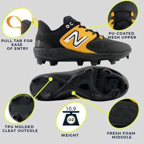 

Бейсбольные кроссовки New Balance Fresh Foam 3000 V7 для мужчин, малиновый/белый