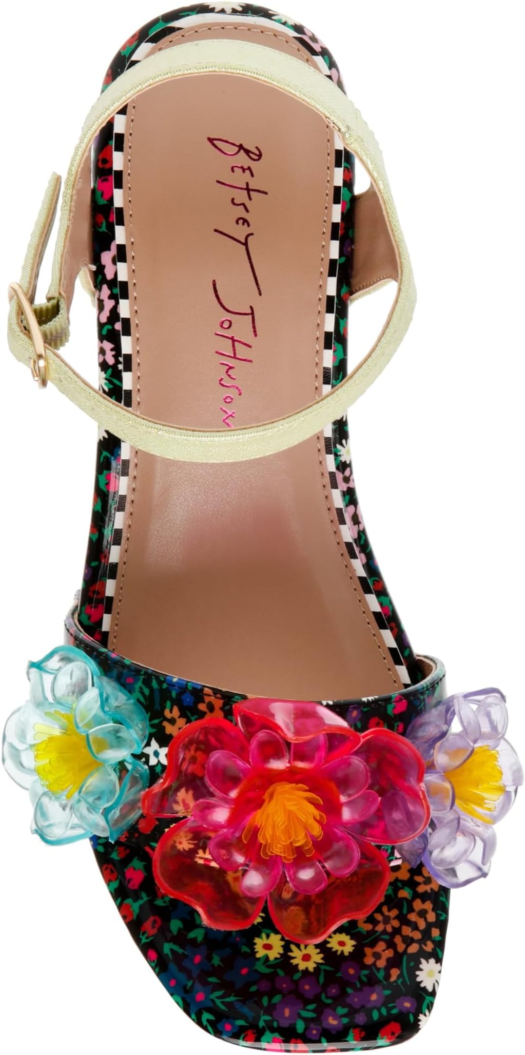 Сандалии Blue by Betsey Johnson Elayne, цвет Black Multi — фото 2