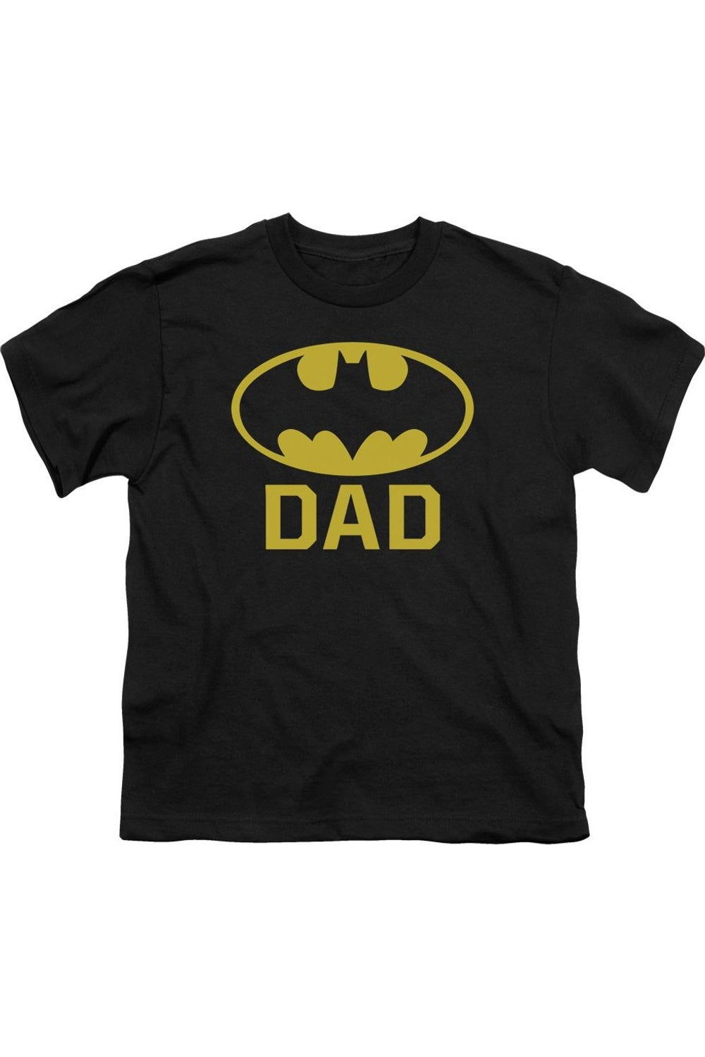 

Футболка с коротким рукавом для детей "Bat Dad" Batman Gildan, черный