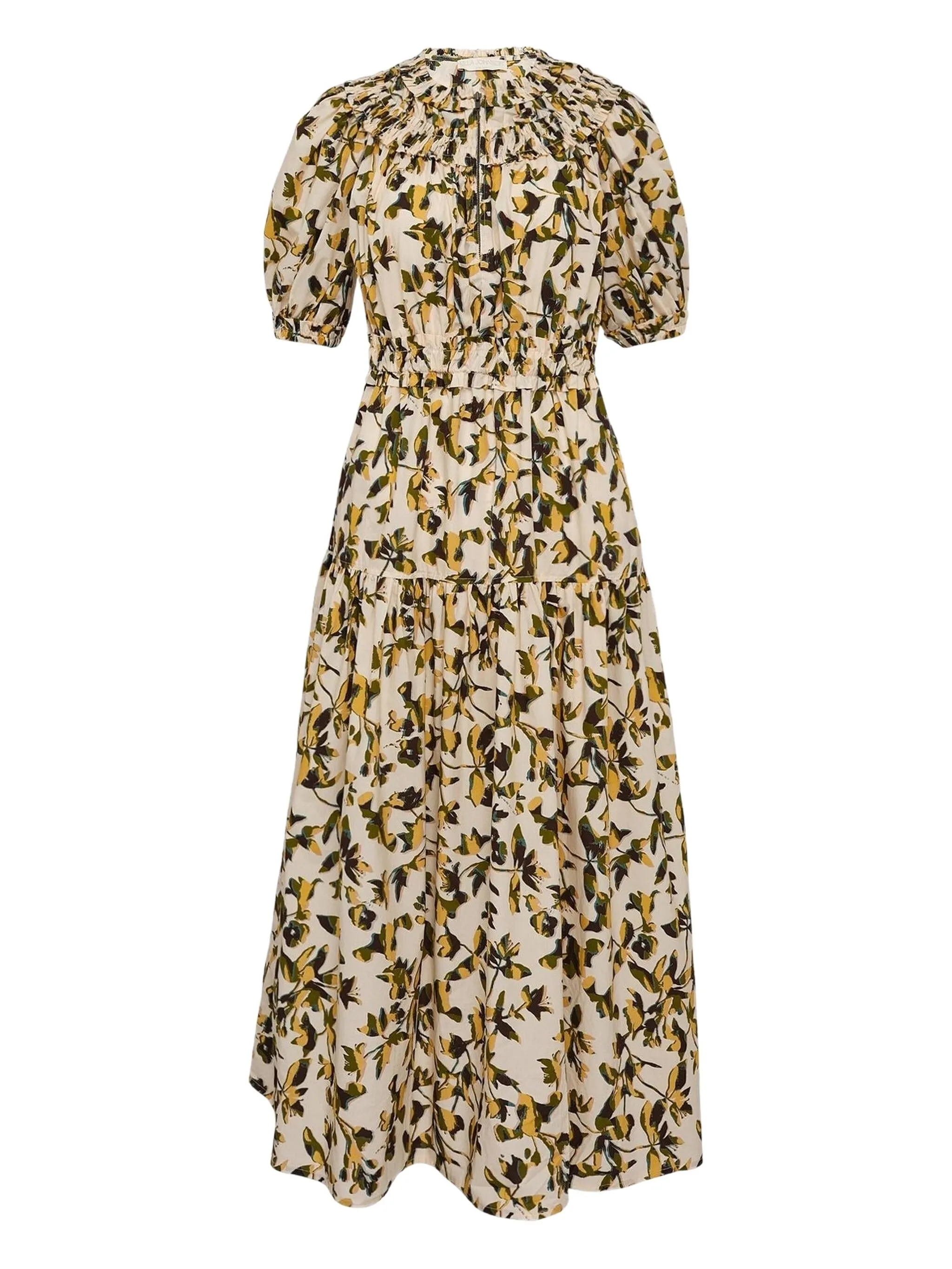 

Платье миди Othella с короткими рукавами Ulla Johnson, нейтральный
