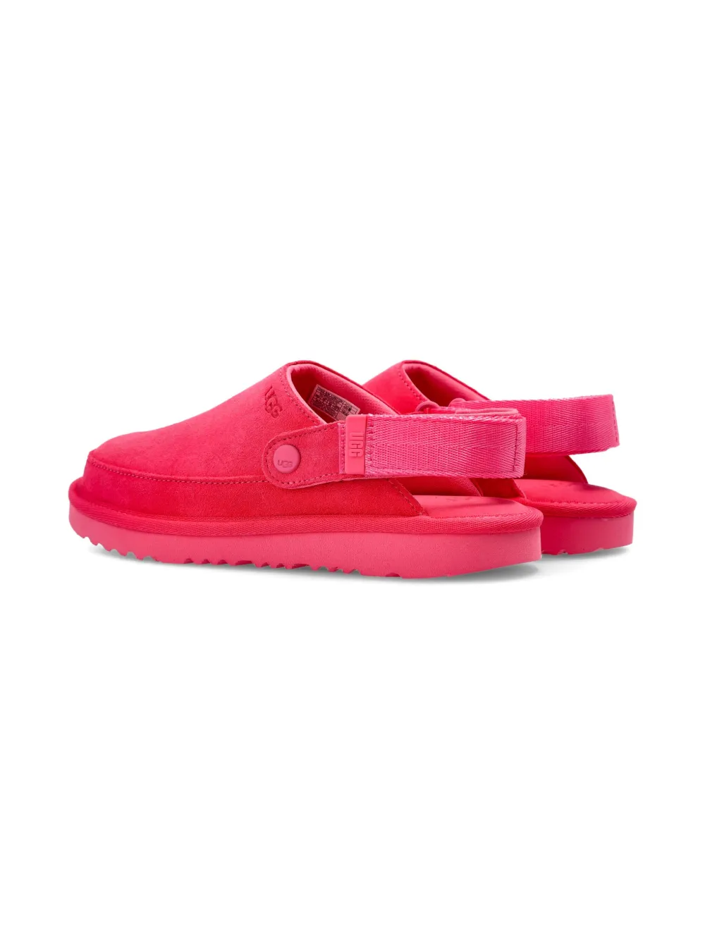 Клоги Goldenstar с ремешком на пятке UGG Kids, розовый — фото 3