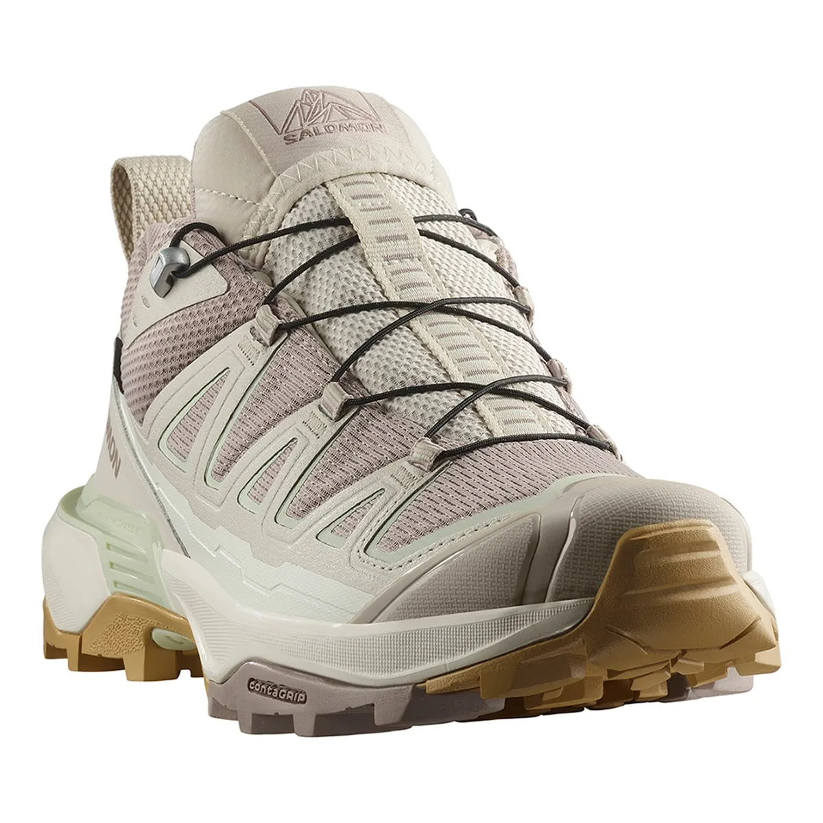 Женские туристические кроссовки X ULTRA 360 EDGE GTX W SALOMON Salomon, розовый/серый — фото 2