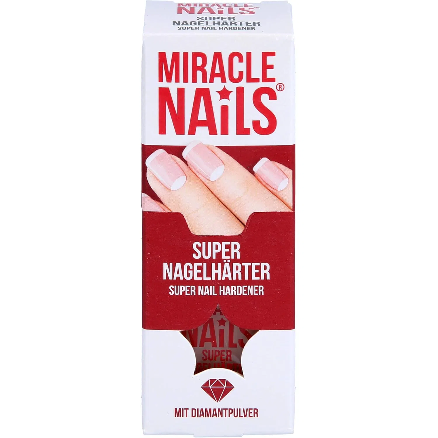 Укрепитель для ногтей Miracle Nails Super Nail Hardener Solution, 8 мл Office Martinett