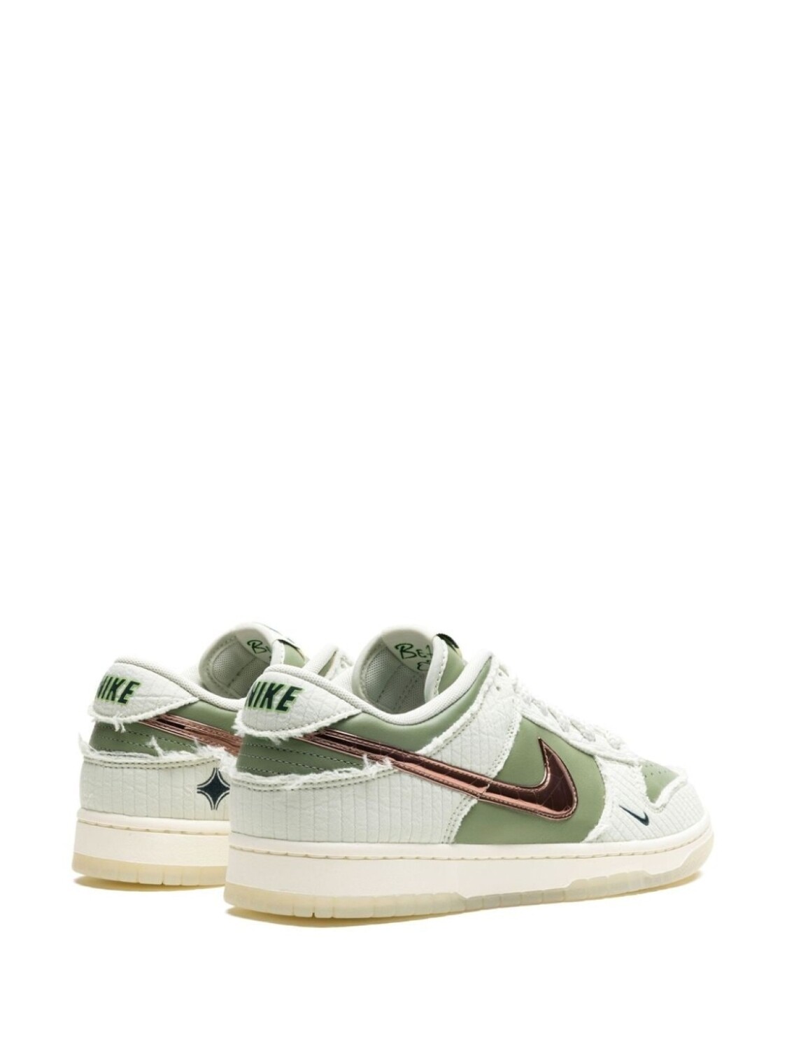 Кроссовки Dunk Low Kyler Murray - Be 1 of One Nike, бежевый — фото 4