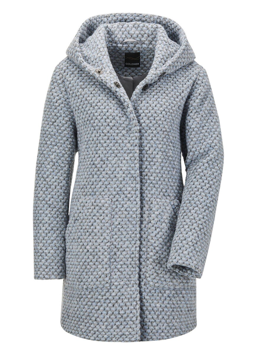 

Пальто межсезонное Goldner, светло-голубой