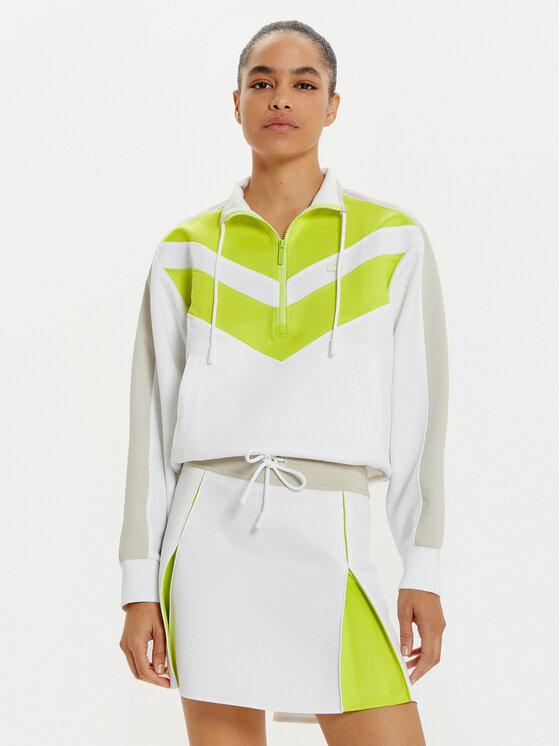 

Толстовка свободного кроя Lacoste, белый