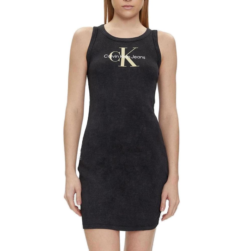 

Черное платье BETTER Cotton INITIATIVE Calvin Klein Jeans