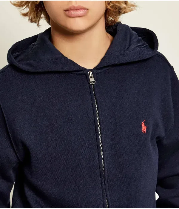 Толстовка regular fit Polo Ralph Lauren, темно-синий — фото 4
