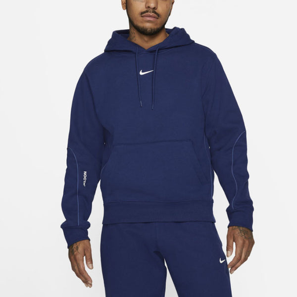 Толстовка x nocta cardinal stock small logo hoodie 'navy' Nike, синий — фото 3