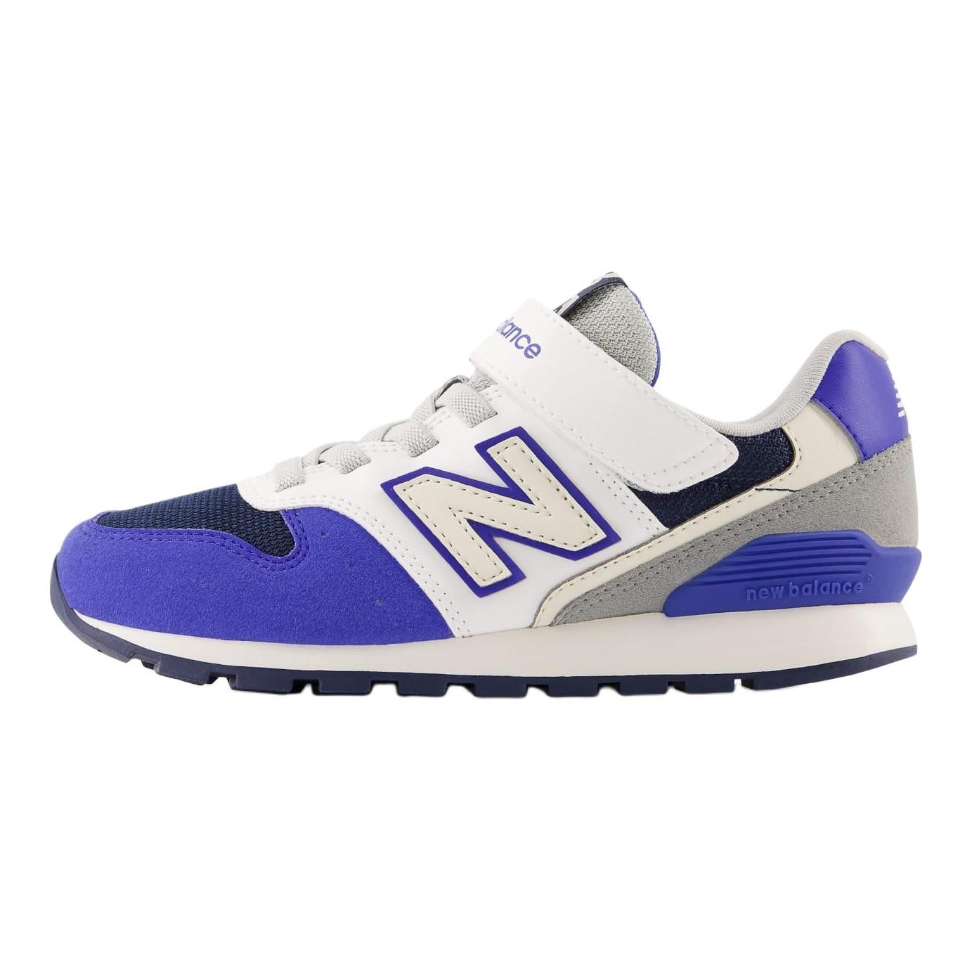 

Детские беговые кроссовки New Balance 996 V3 с технологией Anti Kick, низкие, бело-сине-серые