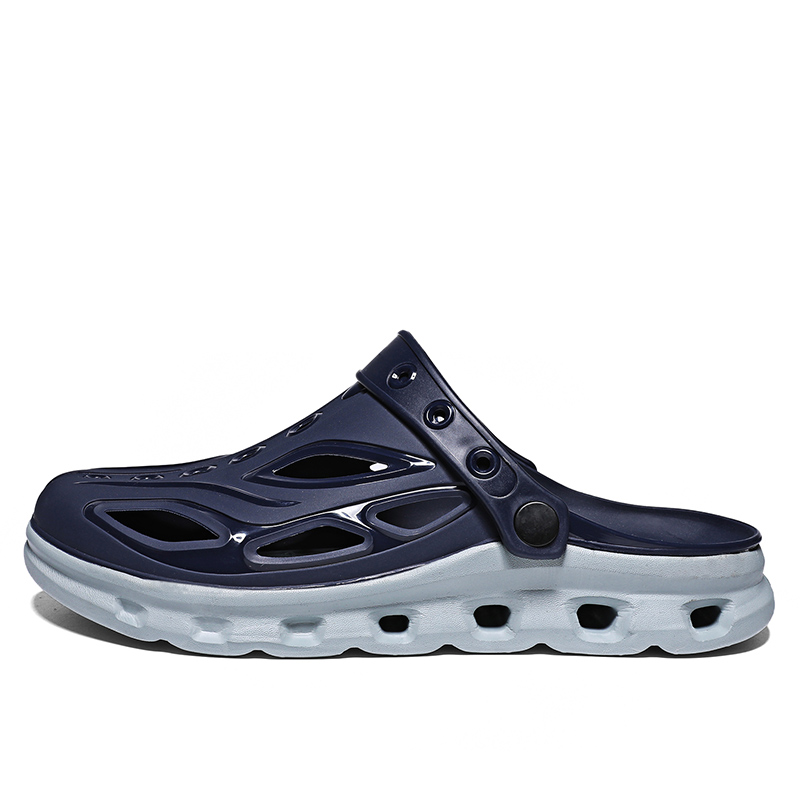 

LONGYING Клоги мужские морской синий серый, цвет Sea Blue Gray