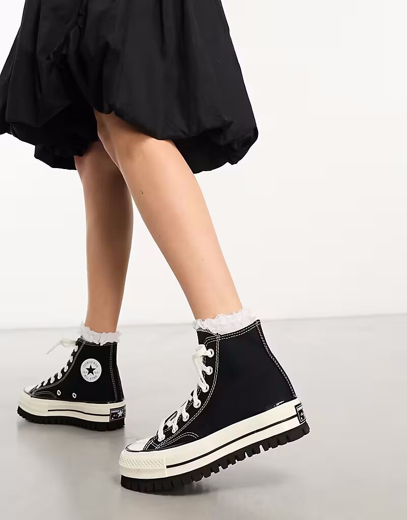 Кроссовки Converse CT70 Trek Hi черного цвета