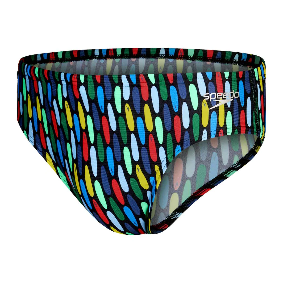 

Мужской купальник Speedo 8 см Allover Brief, синий