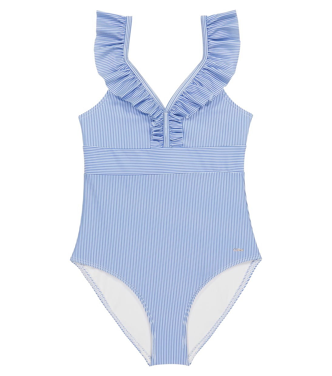 

Полосатый купальник Chloé Kids, Rayure Bleu