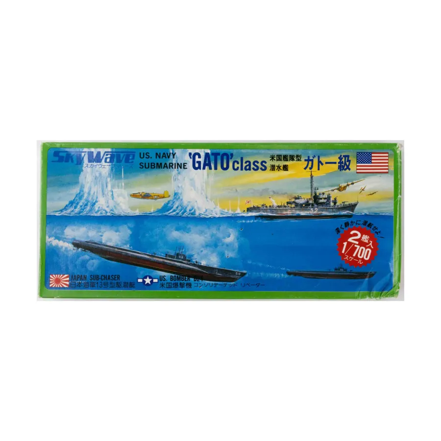

Подводная лодка ВМС США класса «Гато», WWII Miniatures (1:700) (Skywave)