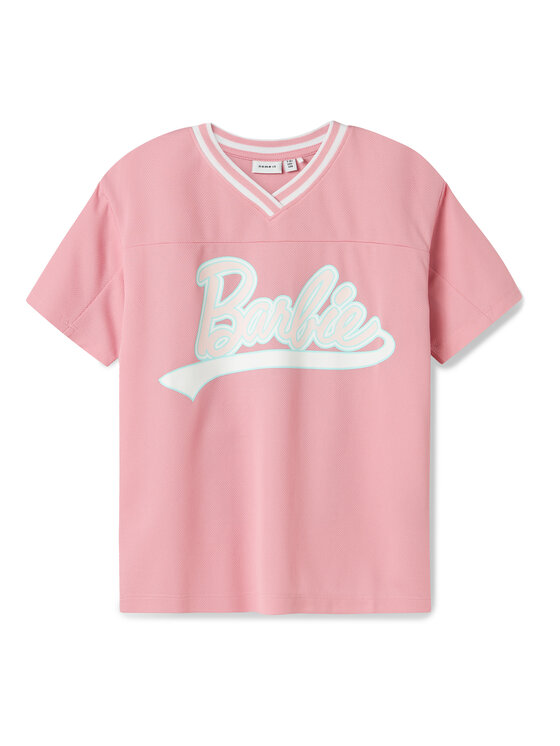 

Футболка свободного кроя Barbie 13243113 Name It, розовый